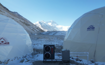 2024南宫NG·28空氣能採暖機再次成功入駐海拔5200米珠峰大本營